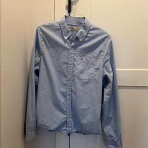 Men's Light Blue Button-Down Shirt